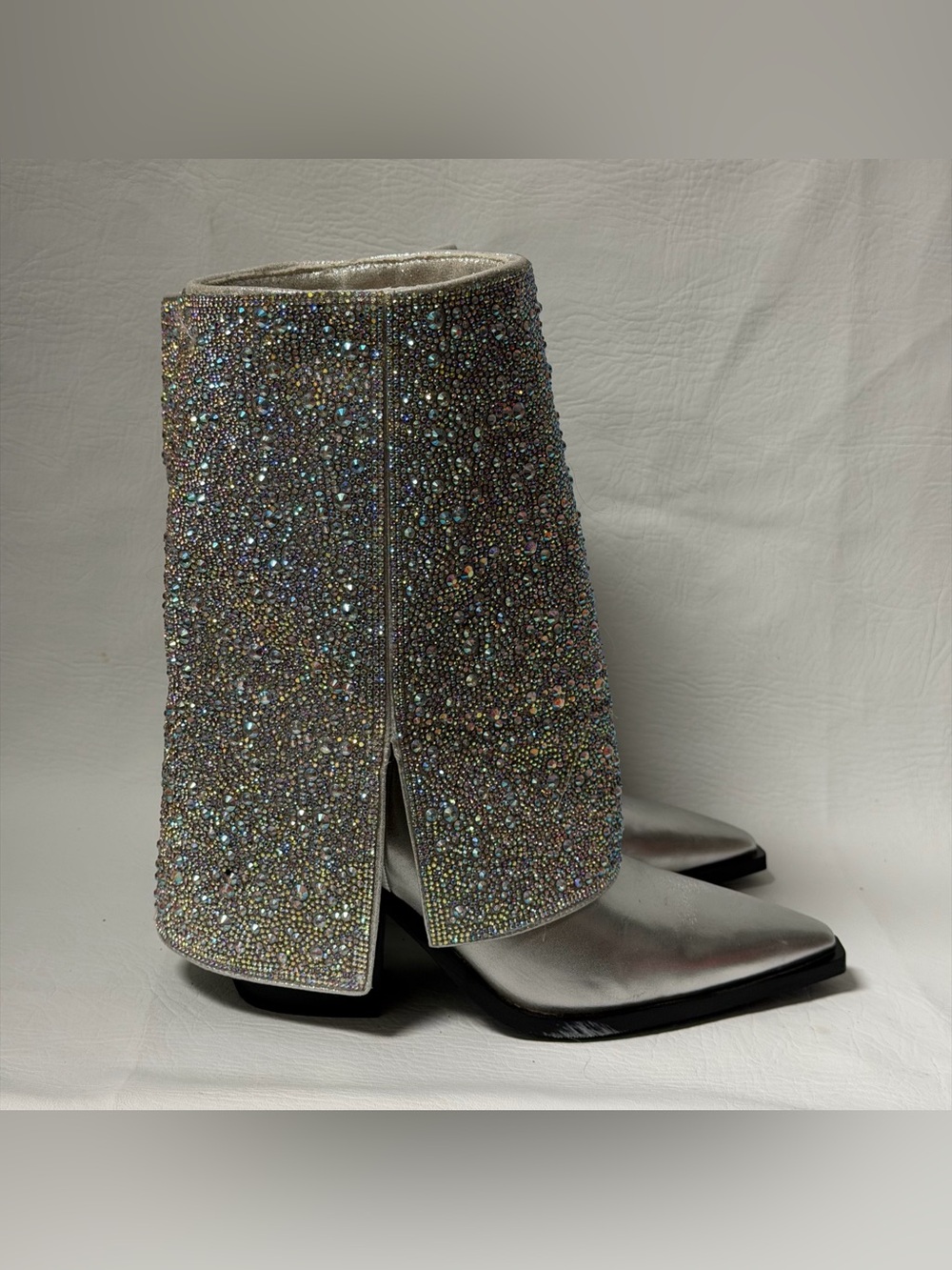Azalea Wang Annabelle Silver Western
Boots Sz 9 - Picture 3 of 10